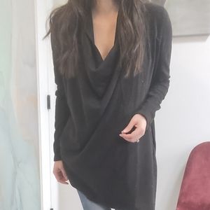 Blank NYC Black Wrap Top